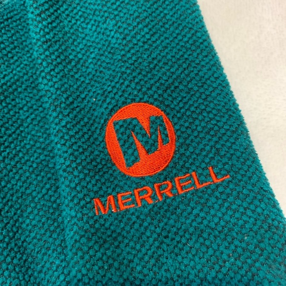 Merrell Men's 1/4 Zip Pullover Long Sleeve Green Casual Size L - Picture 9 of 11